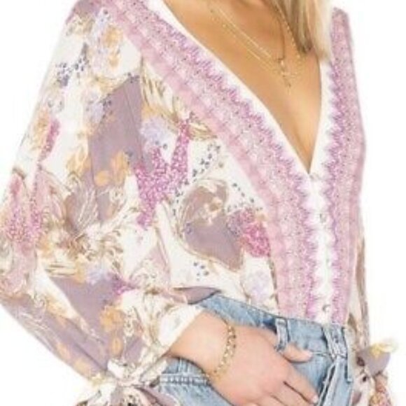 Free People Catch Me If You Can Boho Top in Ivory. Size S. - Picture 4 of 12